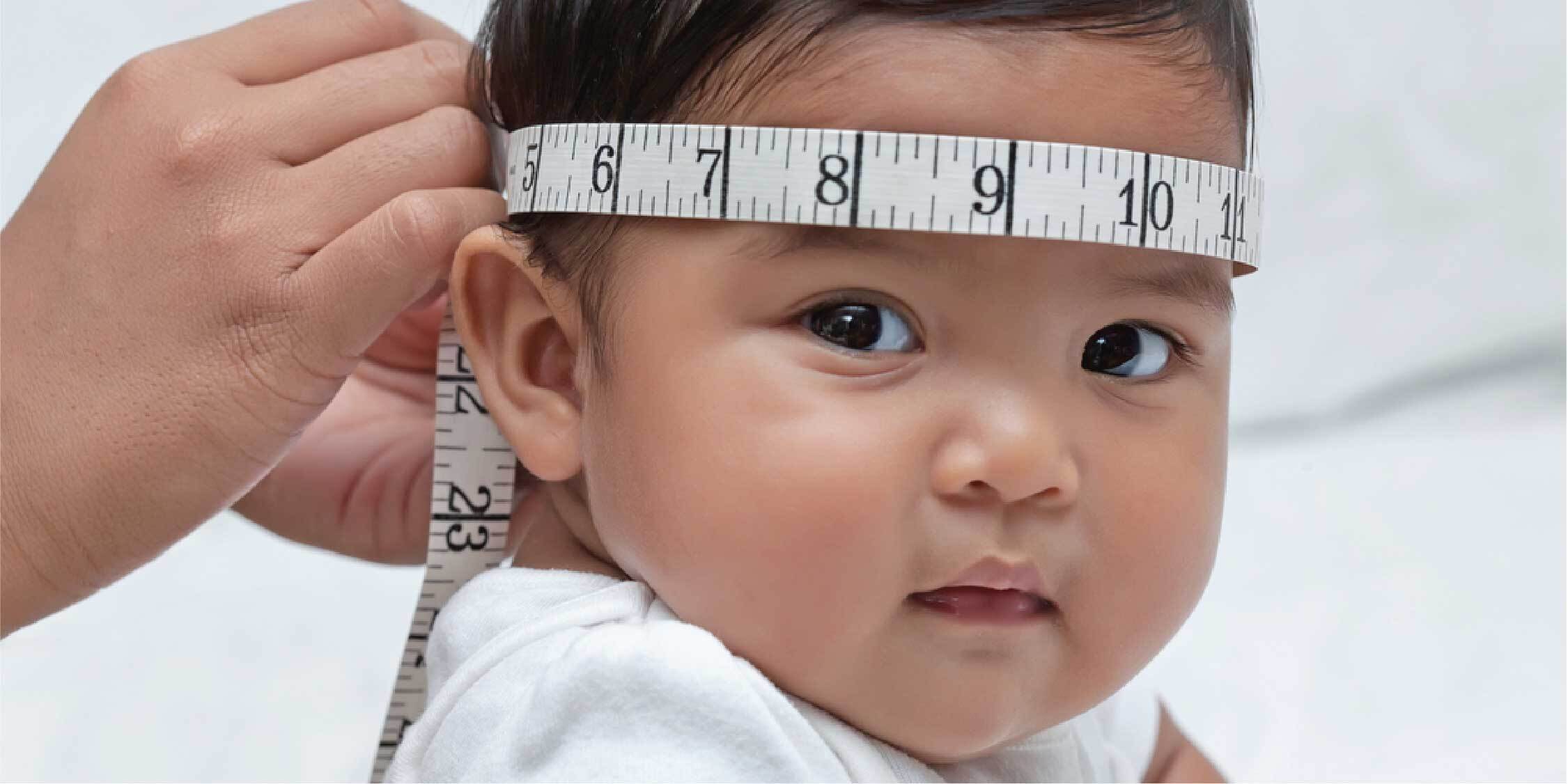 Ukuran Lingkar Kepala Bayi  Laki laki dan Perempuan Normal