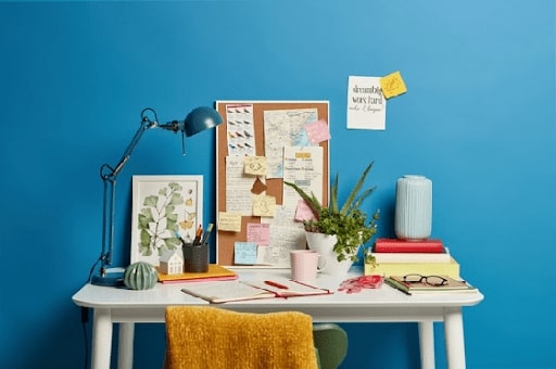 Inspirasi Warna cat rumah minimalis cheer blue