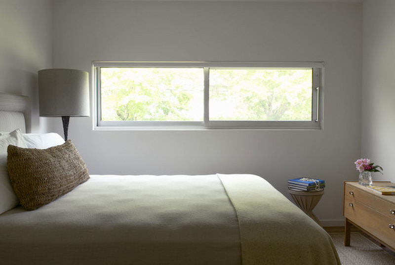 minimalist bedroom window size