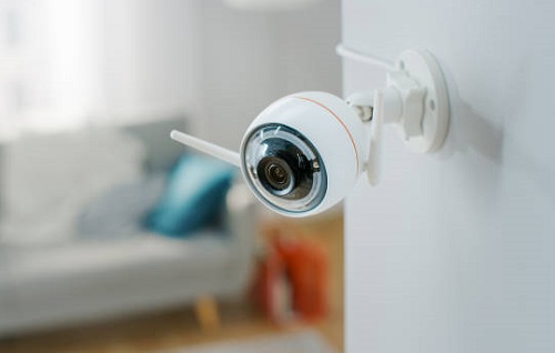 Smart IP camera di dinding