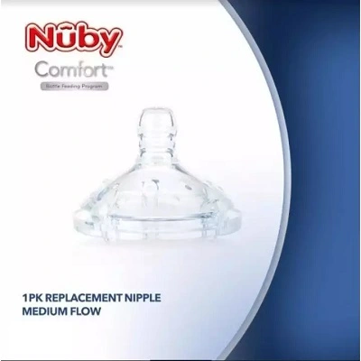 Nuby Comfort Replacement Nipple Medium Flow