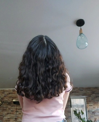 Model Rambut Anak Long Curls