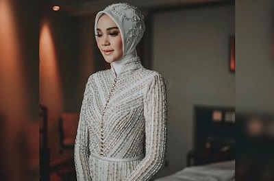 kebaya modern hijab kerah shanghai