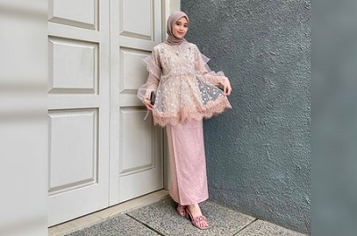 Kebaya Modern Hijab Lapisan Tile